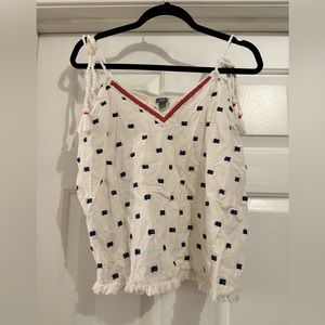 Aerie Dotted Tie Tank